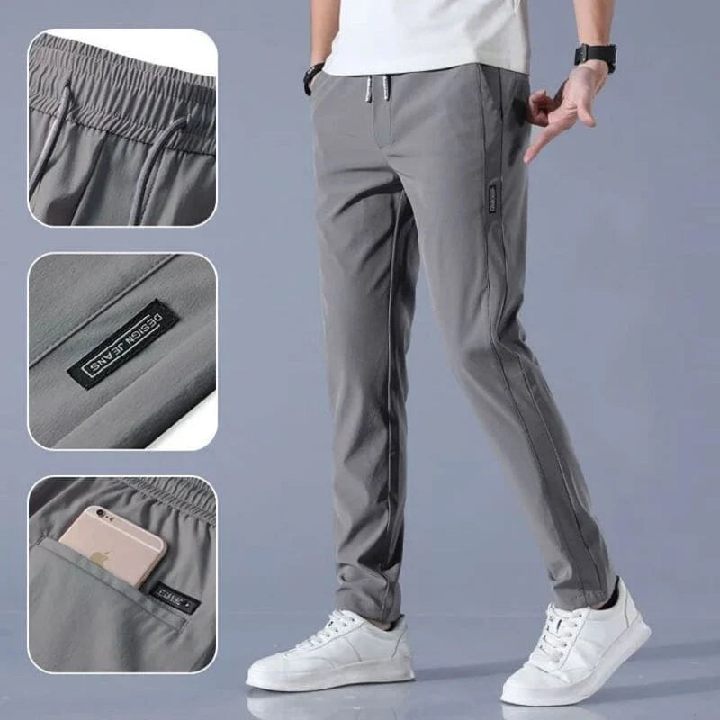 [COMPRÁ 1 Y LLEVÁ 3] Pantalón Ultra Cómodo de Hombre con Calce Recto y Tela Elastizada + 2 Remeras Básicas de Regalo